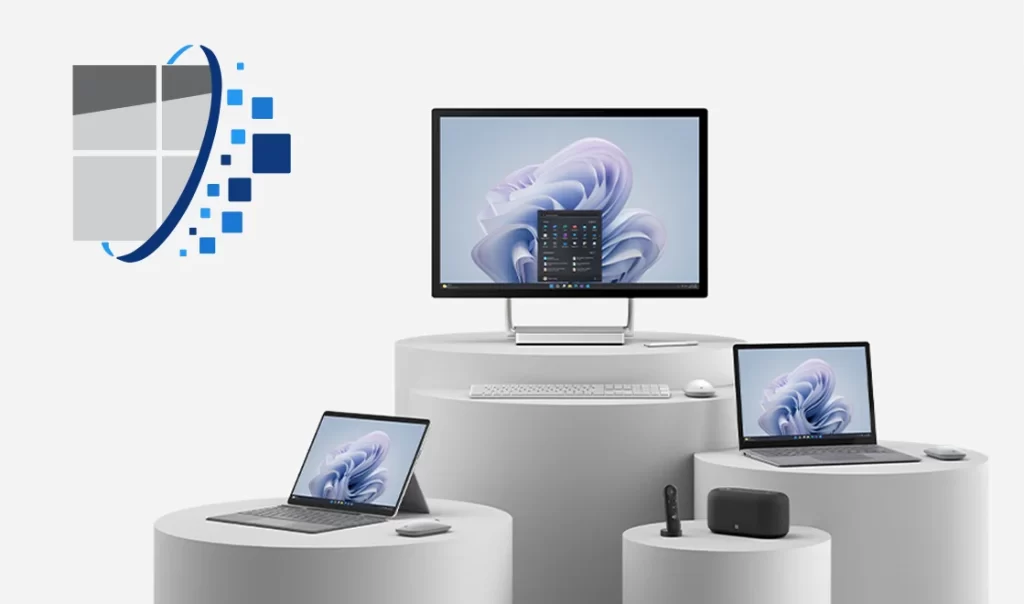 Customer entrusting Surface device to FixYourSurface technician